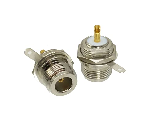 TengKo Coassiale RF Coassiale Adattatore SMA Femmina A Femmina UHF SO239 Connettore (2PCS