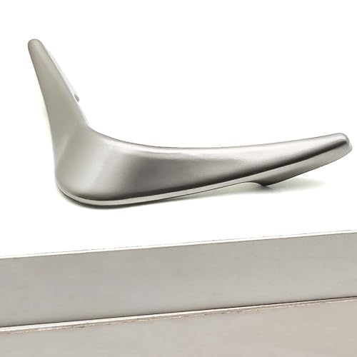 Image of VOLO V knobs for Drawers and cabinets for Home /Kitchen /Offices and Hotels - Versatile Solution for Home, Hotel, and Office Doors (Satin, 2)