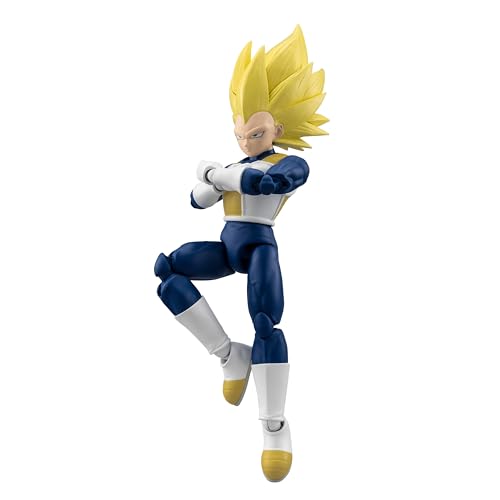 Dragon Stars Series - Dragon Ball DAIMA - Figura de acción Super Saiyan 3 Vegeta de 6.5 pulgadas