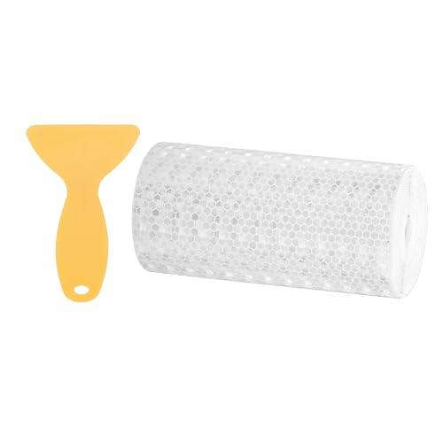 Ruban réfléchissant blanc PATIKIL de 15 cm x 10 m adhésif pour la sécurité des camions