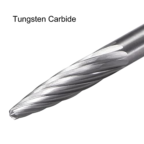 Fresas de carburo de tungsteno para taladro 3 mm, 2 piezas miniatura 3