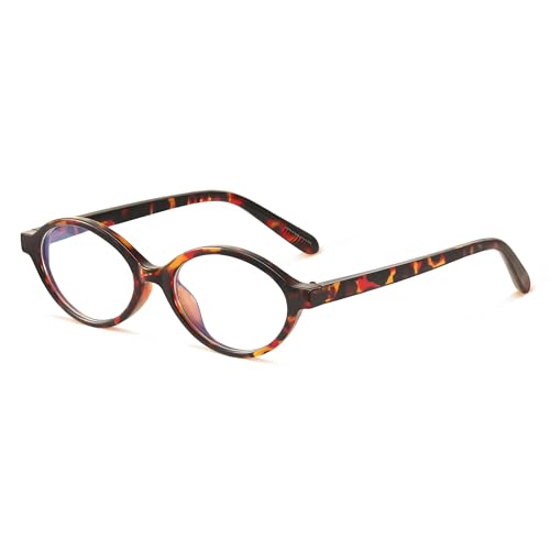 YDAOWKN Oval Blue Light Blocking Glasses for Women Men,Glasses Frame Bluelight for Gaming/Computer/Screen