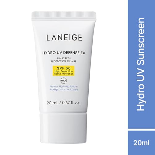 Image of Laneige Combo of 2 including Lip Sleeping Mask Berry (8G) and Hydro UV Defense Sunscreen EX SPF 50+ (20ml)