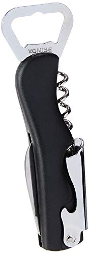 Saca rolhas / Abridor de garrafas, Acessórios de Vinho, Preto, Brinox