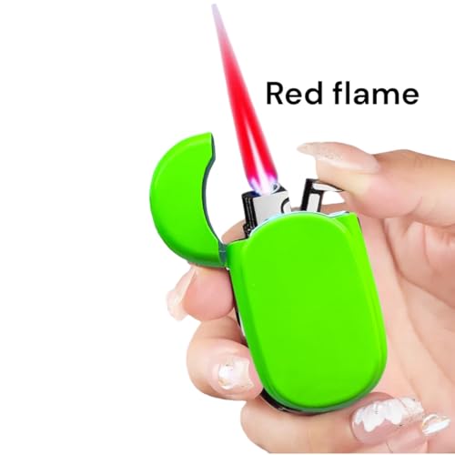 Encendedor NIVEK verde neón estilo retro vintage miniatura 2