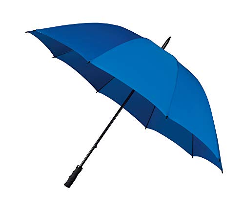 Parapluie canne Impliva Falcone bleu de 130 cm pour se protéger à deux