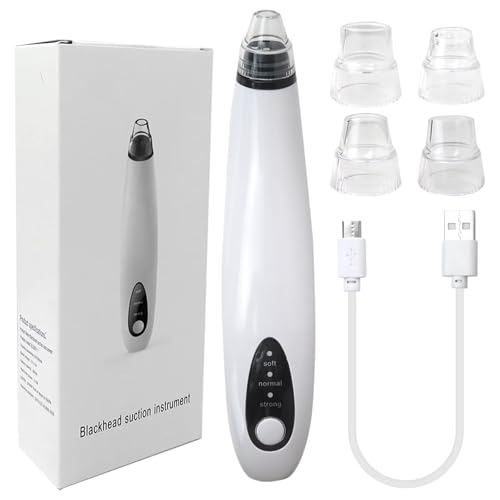 USonline911 2025 Version Electric Blackhead Remover Cleaner Face Diamond Pore Vacuum Suction White Heads