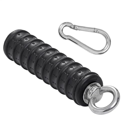 TQEBWUS Mango de gimnasio, asas de entrenamiento, agarre individual para gimnasio, mangos antideslizantes para ejercicios de ángulo, accesorios de agarre multifuncionales para aparatos de fitness y