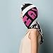 BSUYGET Fight Breast Cancer Awareness Pinks Ribbon American Flag Fashion Silk Scarf Soft Lightweight Headscarf Hair Wrap for Women