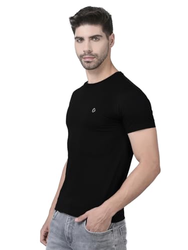 Image of Dollar Super Combed Cotton Mens Assorted Solid T-Shirt