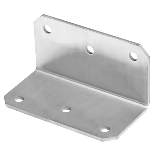 heneng 4 Pcs Marine-Grade 316 Stainless Steel Angle Bracket, 4