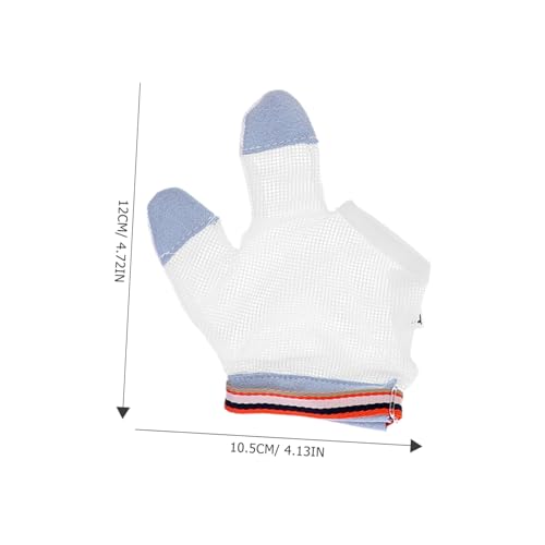 2pairs Sucking Finger Cots for Boys and Girls Gloves Stop Biting Boy Girl Thumb Sucking Guard Breathable Comfortable Care Products Random Color2