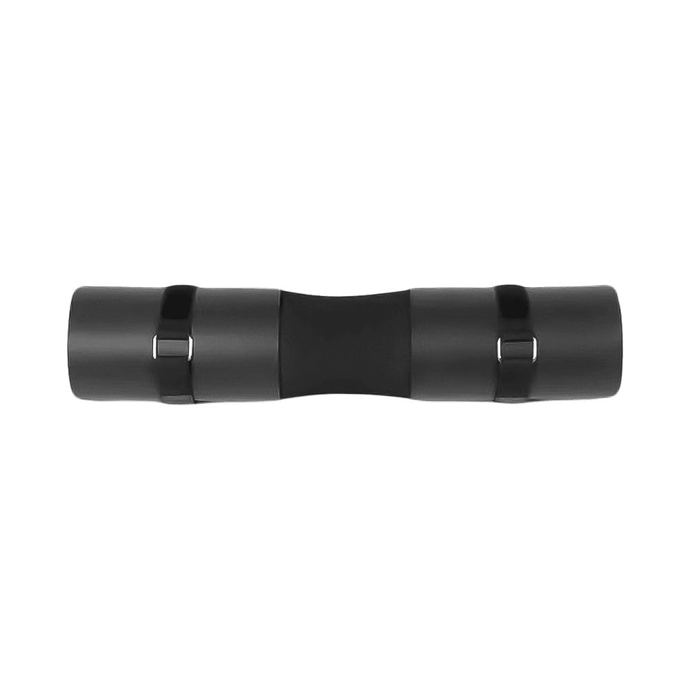 Soulflex Imported Barbell Pad | Safety Cushion For Squats & Hip Thrusts | Black Squat Pad With Two Straps | Ergonomic Foam Pad For Standard Olympic Size Barbell | Neck & Shoulder Support-picture-21