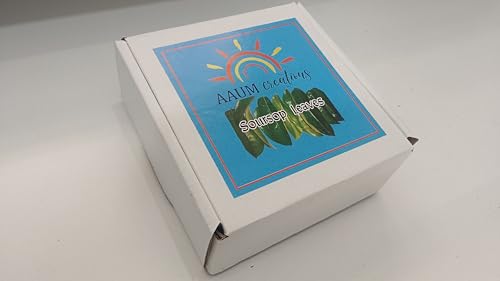 SOURSOP LEAVES Shadow DRIED Natural - 150 Loose Leaves (150+50 Extra) - Graviola Annona Muricatta Lakshman Phal Mullu Seetha Ram Phal - 15 Days Pack