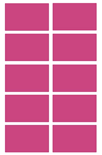 Pink Color Coded Label Writable Surface Stickers Labels 5cm x 3cm (50mmx30mm) -150 Pack by Royal Green