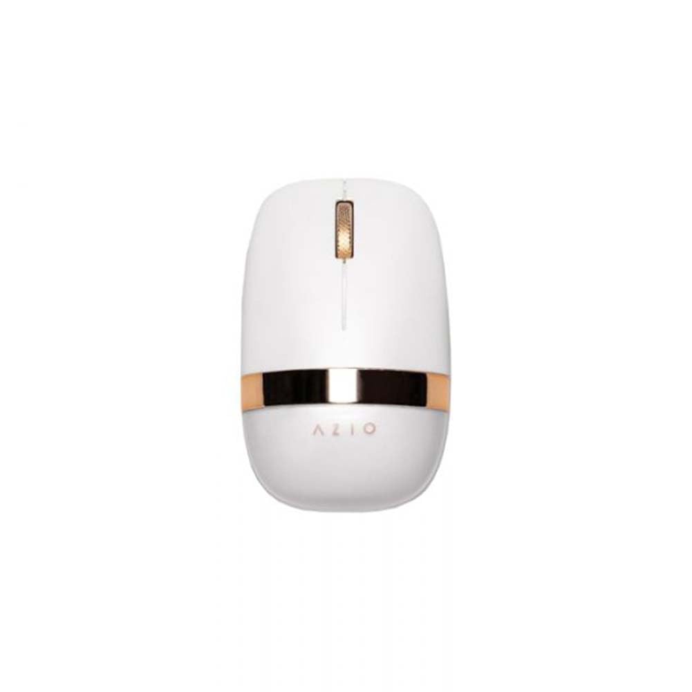 Azio IZO Wireless Optical Mouse - Bluetooth 3.0 & 5.0/2.4G RF-USB, Ambidextrous Design, PixArt PAW3212 Sensor, 1000/1600/2400 DPI, Rechargeable, PC & Mac