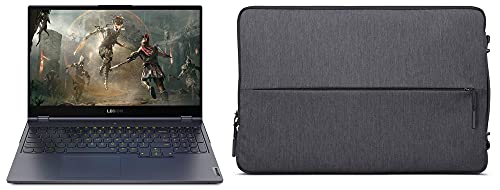 Image of Lenovo Legion 7 10th Gen Intel Core i7 15.6 inch FHD Gaming Laptop (16GB /1TB SSD /Win10 /MS19 /144 Hz /NVIDIA RTX 2070 8GB GDDR6 Graphics /Slate Grey /2.25Kg), 81YU0029IN 15.6 inch Urban Laptop Sleeve
