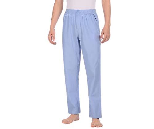 fashtastic Men's Cotton Round Elastic Pyjama (Colour: Sky Blue)-picture-17