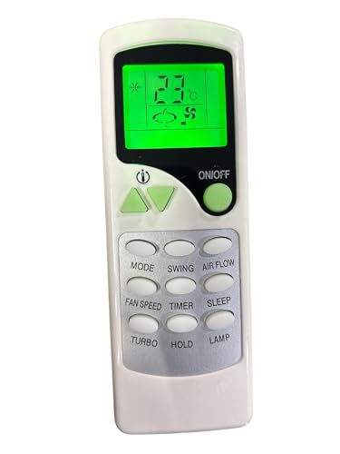 Image of Sanavya AC Remote Control - Compatible Replacement for Voltas ZH /LT-01 zh /lt-01 Air Conditioners - Replicates Genuine Remote Functions (Voltas ZH /LT-01 zh /lt-01)