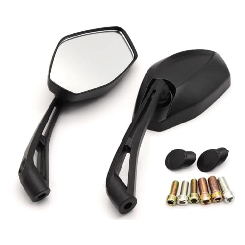 Espejos retrovisor motocicleta para Suzuki GSR 750 de 2011 a 2015 en color negro mate 4