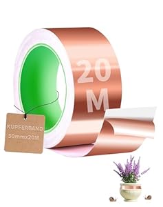 A Ablumen Kupferband gegen Schnecken 50mm x 20m