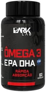 Ômega 3 EPA DHA, Dark Lab, 60 Cápsulas