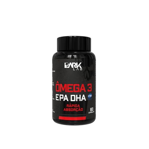 Ômega 3 EPA DHA, Dark Lab, 60 Cápsulas
