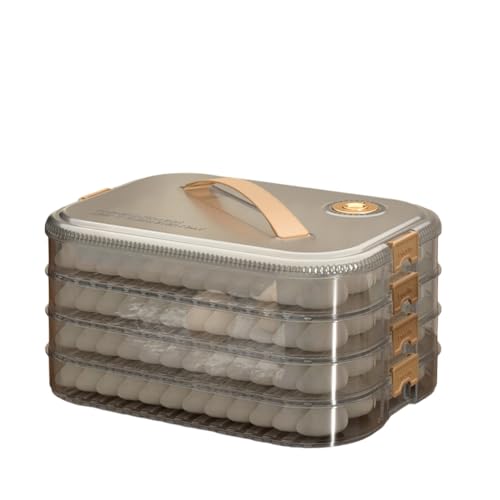 Caja de almacenamiento eficiente para congelar con tapa, fácil de usar, práctica caja de contenedores para crujientes