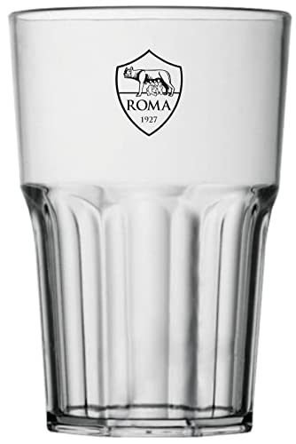 AS Roma Gläser aus Acryl