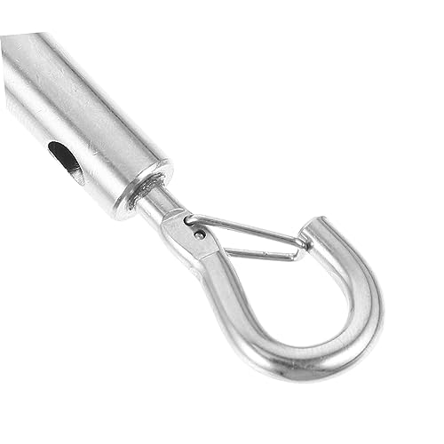 20 piezas de tensor para cable de acero con colgador de cuerda para instalación fácil, accesorios versátiles para suspensión en el hogar y fábrica miniatura 4