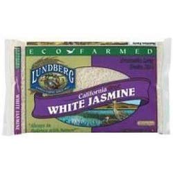 Lundberg Family Farms Eco-Farmed Rice - Jasmine White - 25 lb.