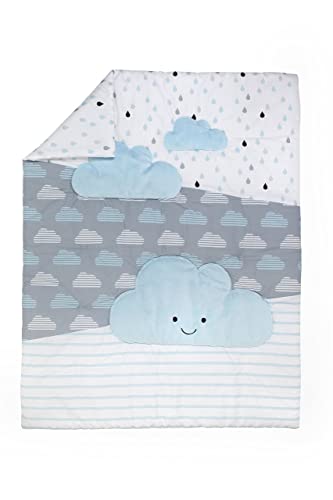 Image of Little Love by NoJo Happy Little Clouds 5 Pc Crib Bedding Set