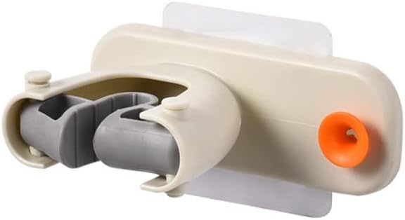 Mop Clip Hook Kitchen Shelf Storage Brush Broom Hanger Ceramic Tile Free Punching Self-adhesive Household Bathroom Tool