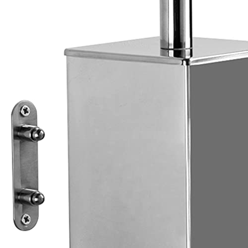 Gedy Perth Wall, Dimensions and Weight: 38 x 9 x 9.5 cm & 0.8 kg, Toilet Made of Stainless Steel, Chrome Finish - Image 3