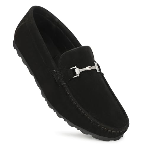 Image of TROTUS Men's Stylish & Comfortable with Soft Cushioned Insole | Hand-Stitched Design for Trendy | Loafer for Men