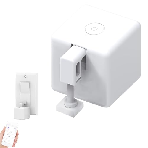 Oceanlend Bouton poussoir intelligent WiFi, fonctionne avec l'application TuYa Smart Life, prend en charge la conception modulaire et la capacité étendue (commutateur), 8Q7B0F0AWP2UH49MTE7QUQHT92X3Y7