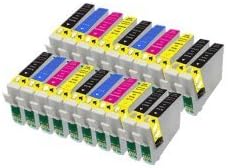 20 XL High Capacity BVH Direct Compatible Non Oem Ink Cartridges for EXPRESSION HOME XP-33 XP-225 XP-322XP-325 XP-422 XP-425 Printers and Epson Expression Home XP102, XP202, XP212, XP215, XP205, XP30, XP302, XP305, XP312, XP315 XP402, XP412, XP415, XP405 XP405WH Printers 8 Black 4 Cyan 4 Magenta 4 Yellow