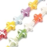 Application : parfait pour créer vos propres colliers, bracelets, chaînes de taille, chaînes de corps, bracelets de cheville, accessoires décoratifs de téléphone portable ou porte-clés. Nos perles sont faciles à utiliser et conçues pour inspirer votre créativité dans chaque projet