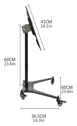 Soporte móvil para TV ajustable para 32-55 pulgadas miniatura 2