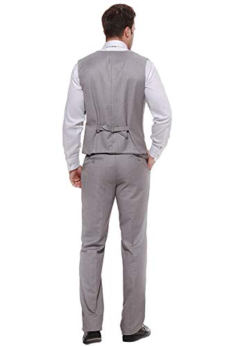 QZI Men's Tailcoat Slim Fit 3 Pieces Suit Dinner Jacket Swallow-Tailed Tuxedos4