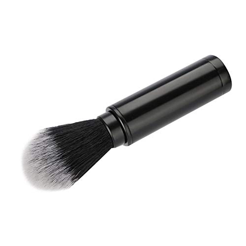 Handige baardborstel voor mannen Baardborstel voor op reis met aluminium handvat voor salongebruik voor mannen for(Black… - Image 7