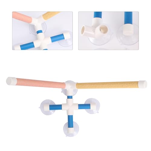 Soporte para loros de baño con material PVC esmerilado 8