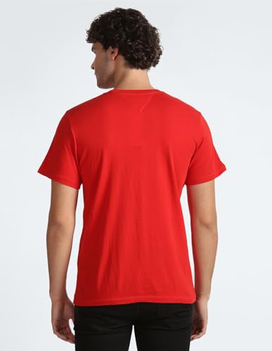 Image of Tommy Hilfiger Men's Solid Regular Fit T-Shirt