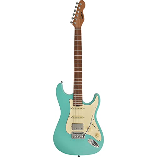 SELDER ストラトキャスター 緑 グリーン セルダー ソフトケース付き 31XS9cC3C5L.jpg