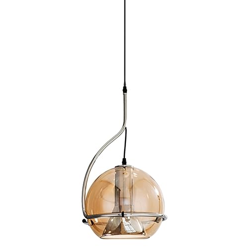 Hanging indoor kitchen island pendant light ambré luminaire suspendu de chevet chambre YangRy