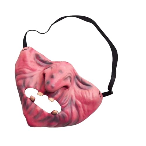 Dog Face Cover, Funny Soft Latex Realistic Animal Cosplay Props