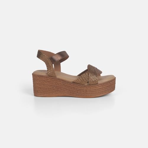 Image of Mochi Women's fashionable Wedge Sandal