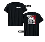 Bleach Ichigo Eyes with Kanji Front and Back Anime T-Shirt