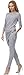 Merry Style Monos de Vestir Mangas 3/4 Pantalones Largos Ropa Mujer MSSE0002...
