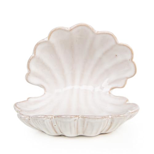 Logbuch-Verlag Muschel Schale Schmuckschale Seifenschale aus Porzellan...
